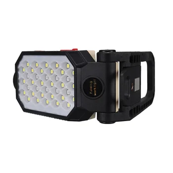 

COB LED Work Light Magnetic Inspection Folding Torch Rechargeable 4 Modes LED Spotlight Flood Light Work Light Work Lamp