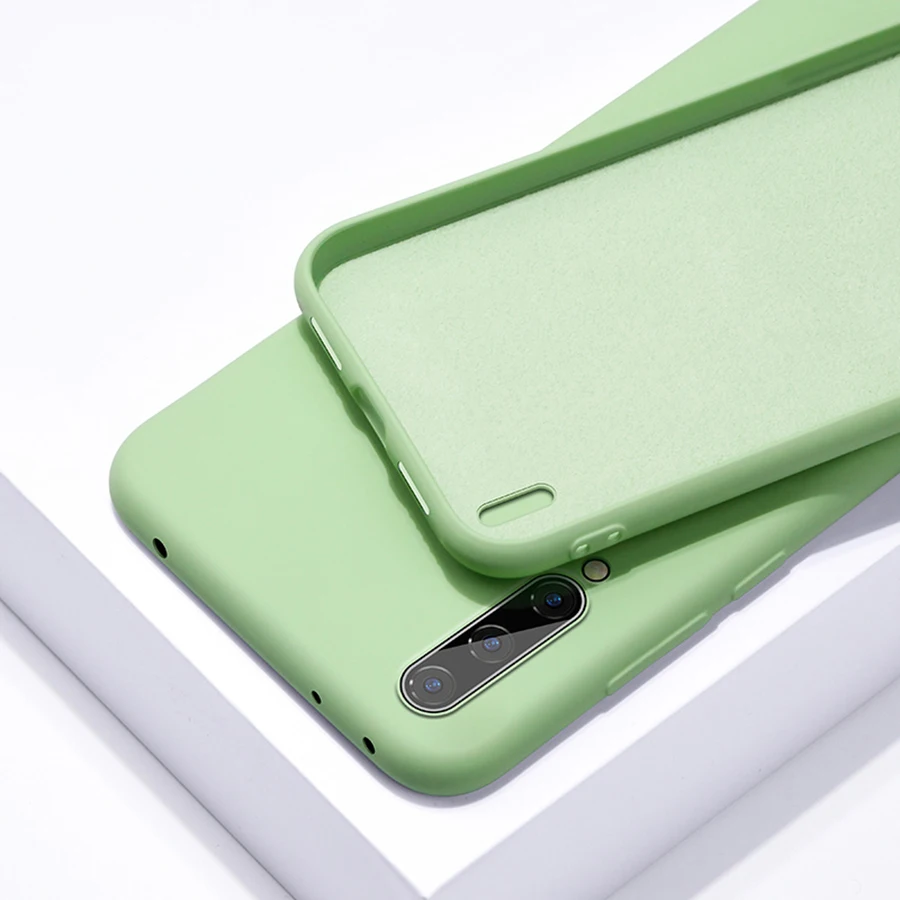 

Mi A3 Case Shockproof Liquid Silicone Rubber Soft Case Cover For Xiomi Xaomi Xiaomi Mi A3 MiA A 3 MiA3 Phone Fundas Coque Cases