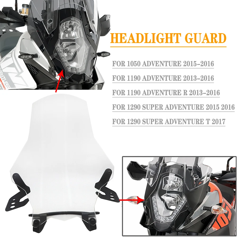 

For 1290 Super Adventure /T 2015 2016 /2017 Motorcycle Accessories Headlight Guard Protective Cover