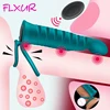 FLXUR Double Penetration Dildo Vibrator Strap On Penis Anal Butt Plug Vibrator for Men Wireless Remote Adult Sex Toy For Couples 1
