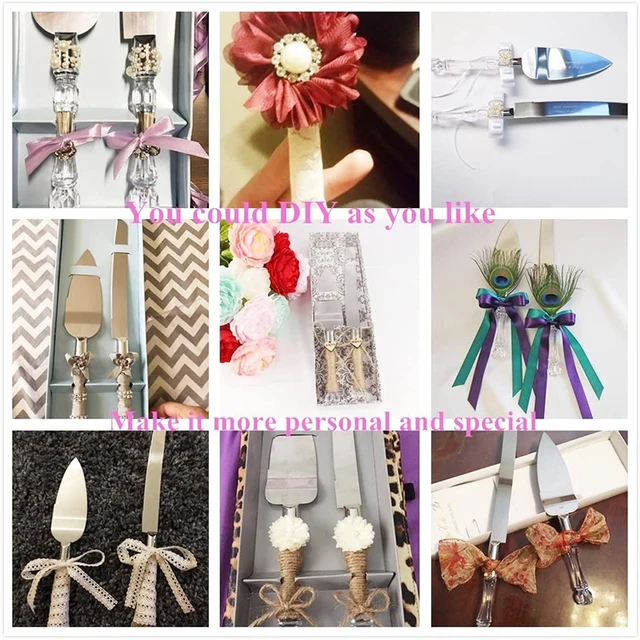 2 db Rozsdamentes Acél Sütemény Lapáttöltő Kenyér Pizza Kés Desszert Pite Fondant Elválasztó Vágó Spatula Szerver Sütőeszköz Az Esküvőhöz - Image 4