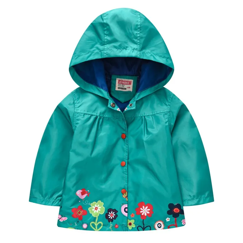 COOTELILI Waterproof Jacket For Girls Windbreaker Toddler Kids Girls Bomber Coat Baby Girls Jacket  Children Clothing 80-130cm (7)