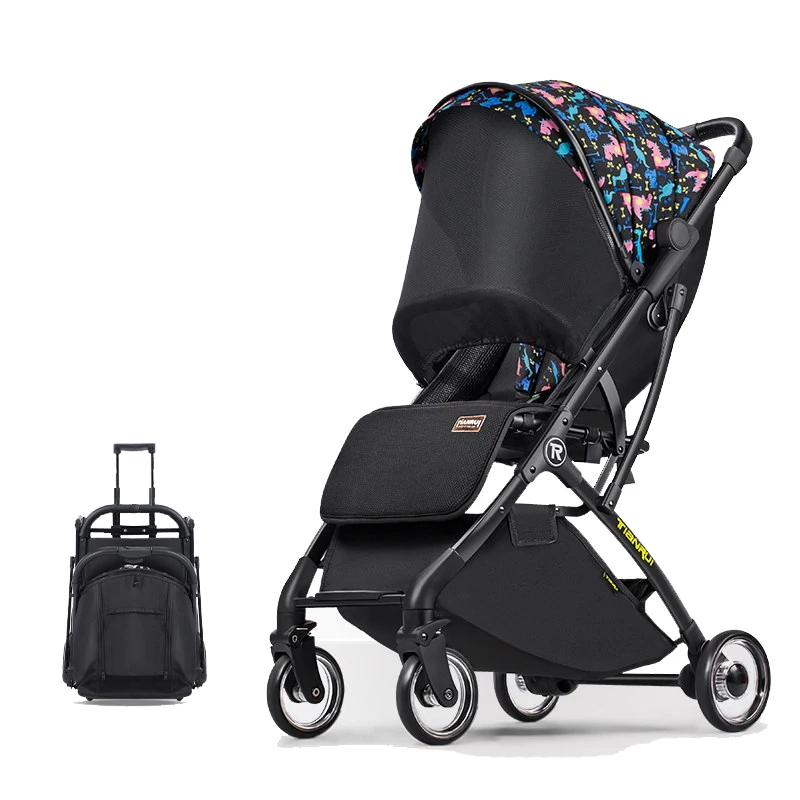 Compact Baby Stroller Lightweight Plane Travel Pram Toddler Pushchair