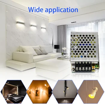 

20W 25W 30W 50W 300W AC 100-240V To DC 5V Switching Power Supply Source Transformer AC DC for Strips Light Camera