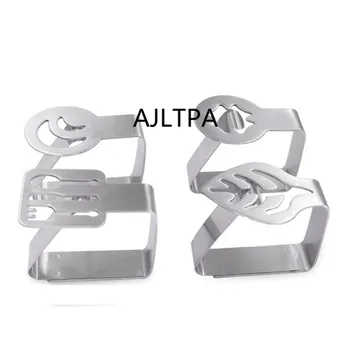 

100pcs/lot Stainless Steel Table cloth Clip Wedding Promenade Table Cover Holder Promenade Round tablecloth Stable Clips CT0142