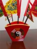 Taoist Magic Ware of Taiwan Version, Small Size, Five Color Flag, Painted, Eight Diagrams, Flag Base, Taoist Embroidery Crafts 4