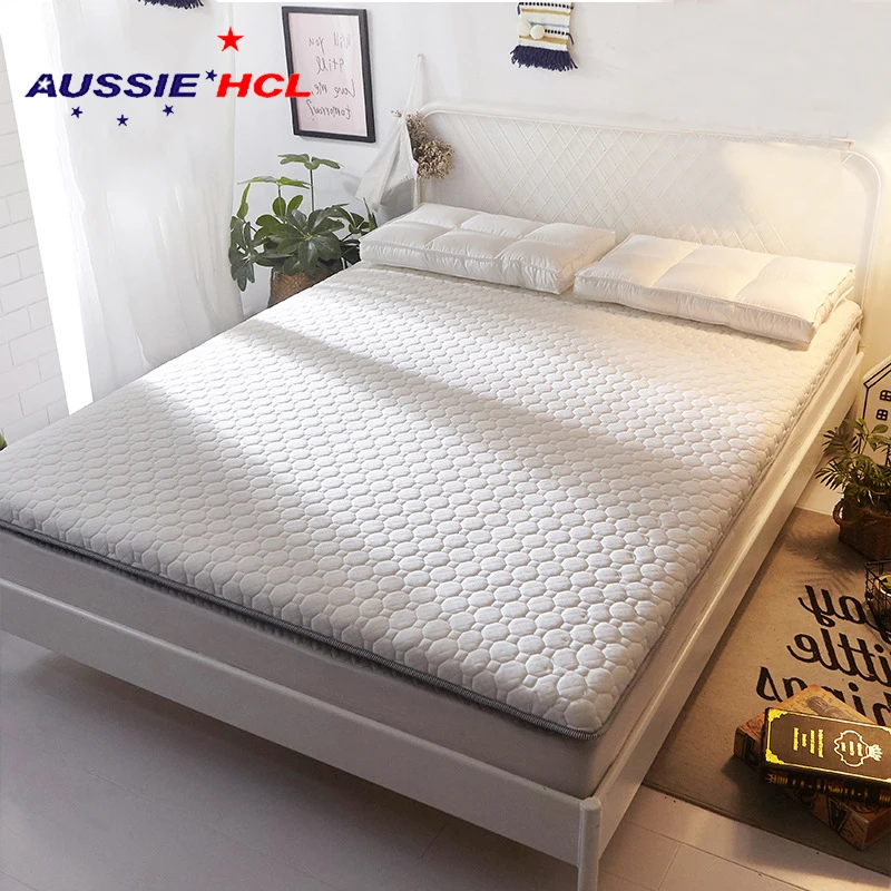 

Natural Latex Memory Foam Mattresses 3cm Thick Foldable Mattress Household Latex Mattress Pad Bedroom Furniture Double-sided
