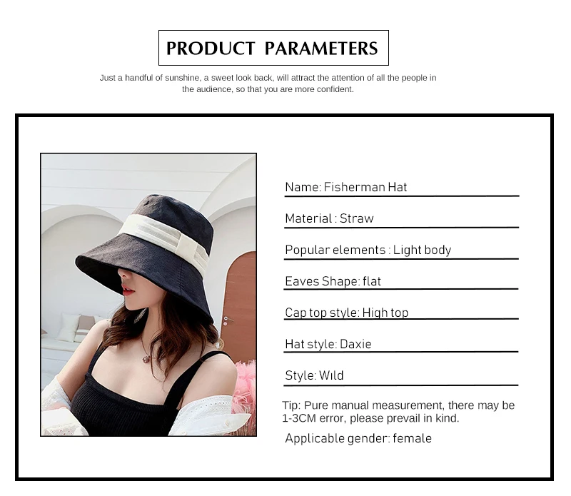 Летняя Солнцезащитная шляпа с защитой от ультрафиолета и широкими полями из хлопка и льна для женщин, Панама для отдыха, складная Панама с большими полями, Корейская пляжная Солнцезащитная шляпа
