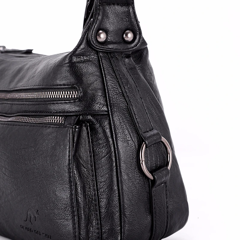 Роскошные женские сумки дизайнерские женские мягкие кожаные сумки через плечо для женщин винтажные сумки с клапаном