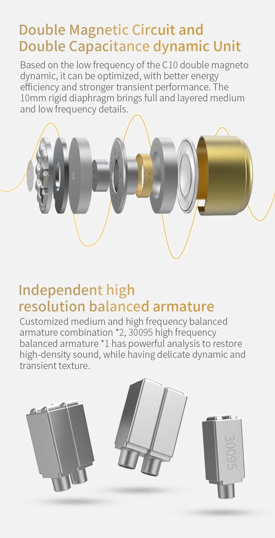 CCA C12 5BA+ 1DD гибридные наушники в ухо 6 блок драйвера HIFI проводные наушники-пуговки для бега спорт Auriculares IEM вкладыши этап 2Pin CCA C10