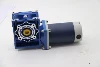 120w 12v 24v DC Worm Gear Reducer Motor NMRV40 DC Gearmotor RV40 Self-Gearing Single-lock Shaft Rotation CW CCW ► Photo 3/6