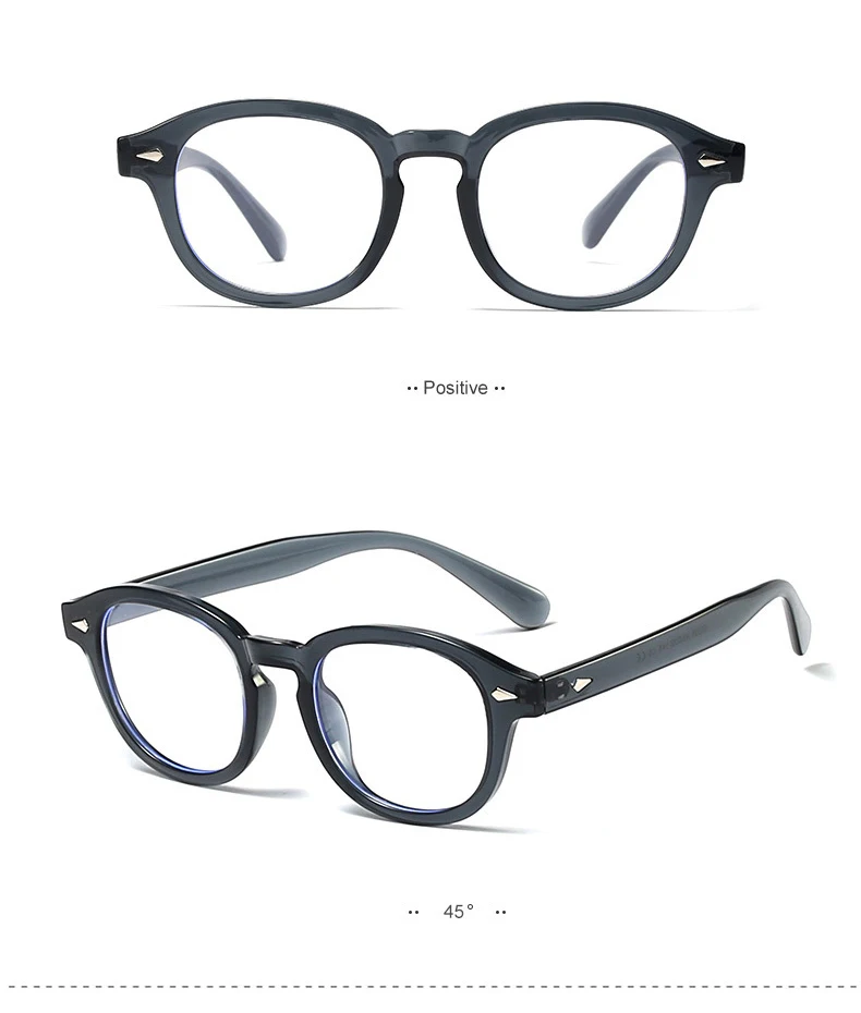 Анти-синий светильник, очки для мужчин и женщин, круглые компьютерные игровые очки TR90, прозрачные оптические очки с оправой, прозрачные линзы, очки