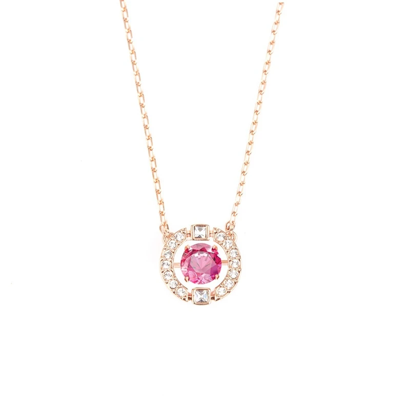 Swarovski знаковые с покрытием кулон в виде лебедя 5204134/5204133/5279421/5272364/5347329/5194826/5215038 - Окраска металла: Red5279421
