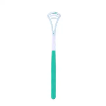 

1pcs Tongue Brush Cleaner Scraper Oral Care Keep Fresh Breath Dental Clean Tool