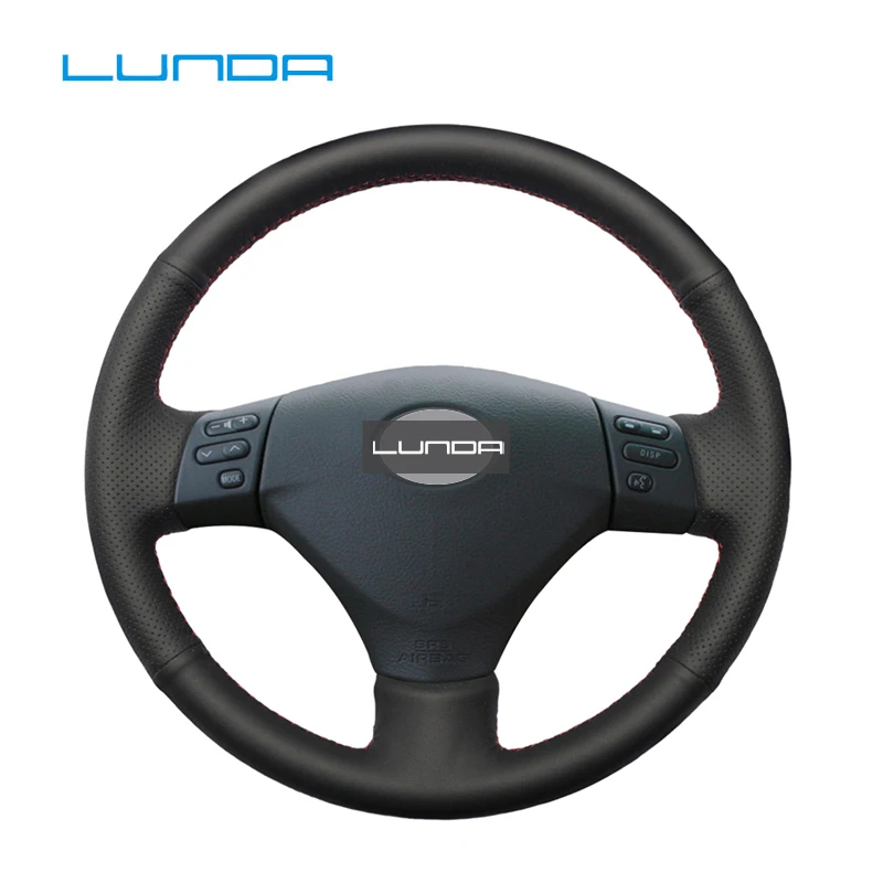 

DIY Custom Hand-Stitched Artificial Leather Car Steering Wheel Cover for Lexus RX330 RX400h RX400 2004-2007 Toyota Corolla Verso