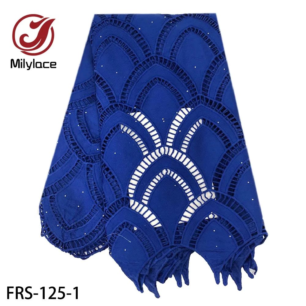 African Guipure Cord Lace Fabric Fashion Nigerian Water Soluble Laces Embroidery French for Party FRS-125 | Дом и сад