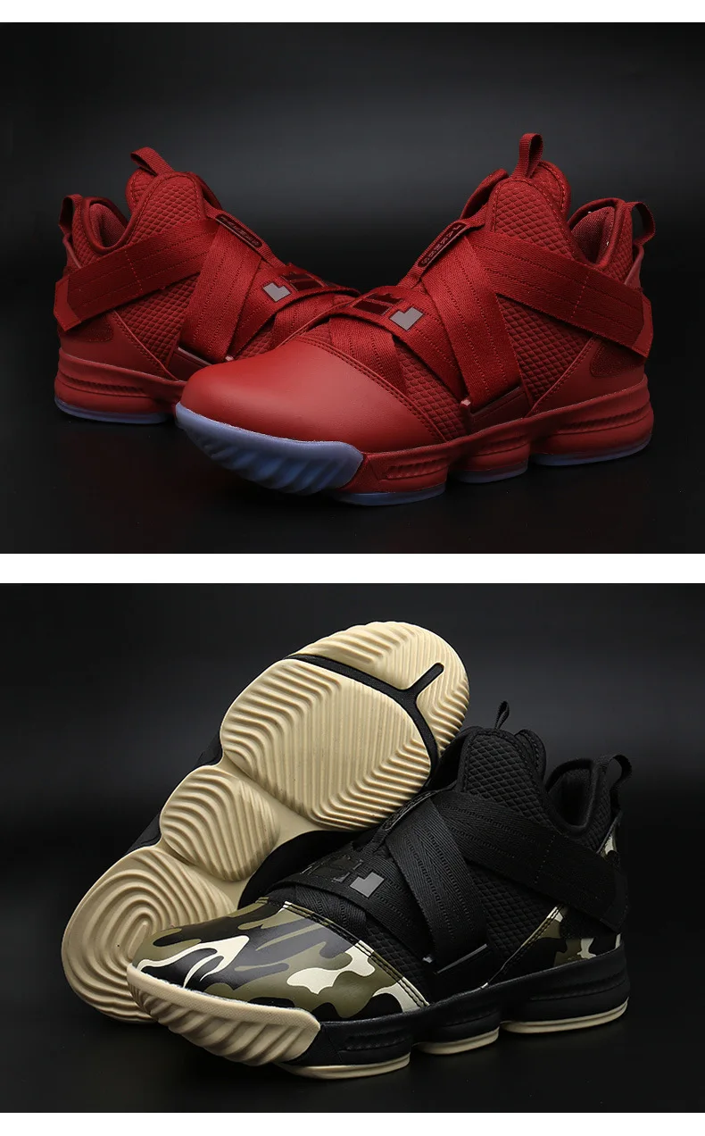 TaoBo/Лидер продаж; баскетбольные кроссовки с высоким берцем для мужчин и женщин; Цвет Красный; без шнуровки; спортивные кроссовки; ботинки для тренировок; ботильоны