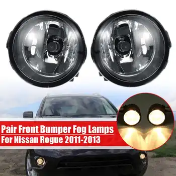 

H8 Left Right Halogen Front Fog Light for Nissan Rogue 2011 2012 2013 Car Front Bumper Foglight Daylight Headlight Accessories