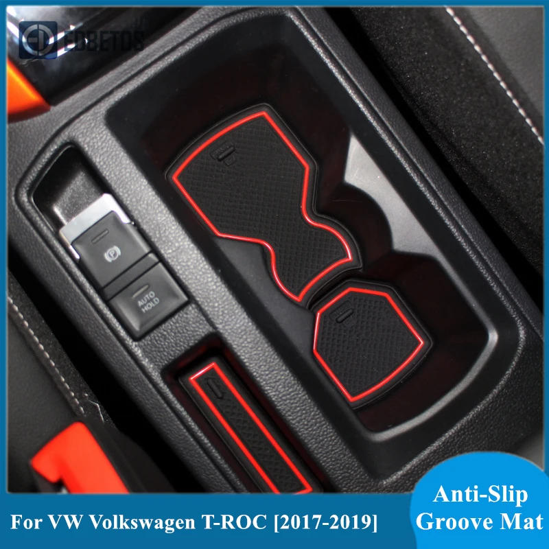 Автомобильный коврик гаджет для VW T ROC Volkswagen TROC 2017 2018 2019 аксессуары гелевый