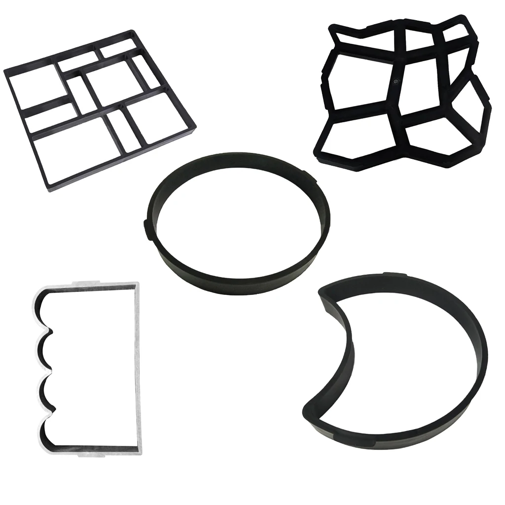 DIY Stepping Stone Block Pavement Buildings Cement Paver Path Maker Mold Garden Paving Mould DIY Path Maker DIY Stepping Stone Block Pavement Buildings Cement Paver Path Maker Mold Garden Paving Mould DIY Path Maker