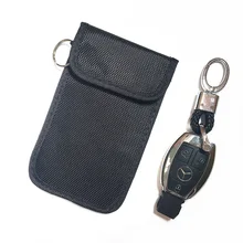 Новые продукты большой размер Оксфорд ткань автомобиля экранированный ключ RFID антимагнитное сканирование ключ Обложка Бумажник двойной слой