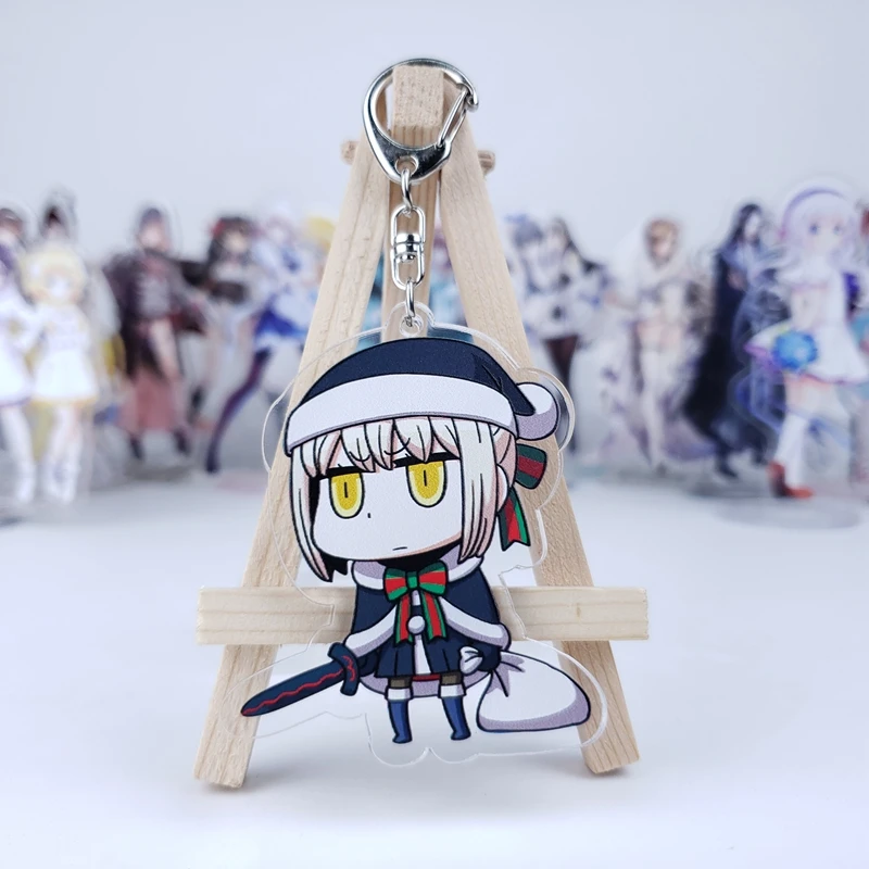 Японский аниме FGO Fate/Go Black Joan of Arc SABER Okita Soji KING косплей подставка фигура акриловая