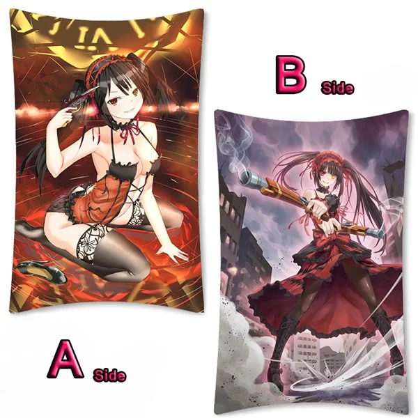 04 Аниме «DATE A живой кошмар Tobiichi оригами Yatogami Dakimakura длинная подушка для объятий Чехол Подушка для фанатов, накидка для подушки, 35x55 см - Цвет: 04