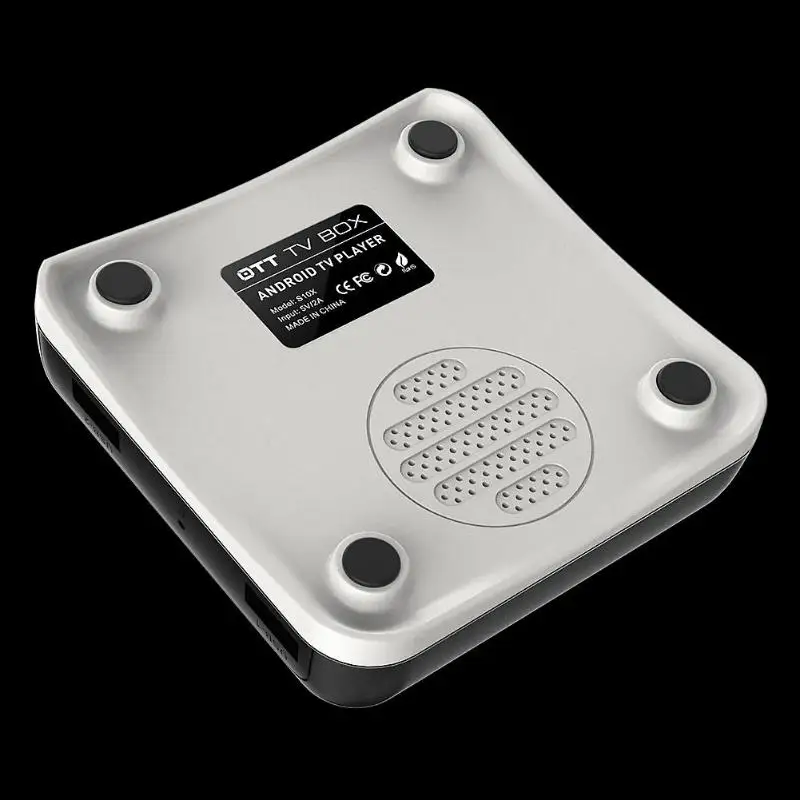 MXQ S10X Android 7,1 телеприставка 2 Гб 16 Гб AML S905X двойной WiFi медиаплеер