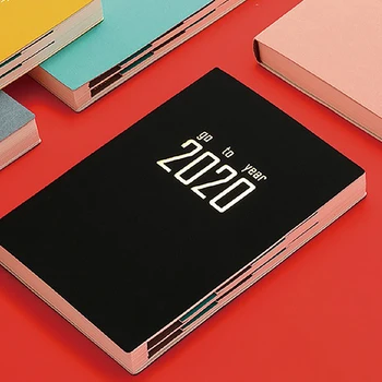 

Notebook Jul 2020 - Jun 2021 Agenda Diary Weekly Monthly Schedule Journaling Memo Notebook Planner With Bookmark Index