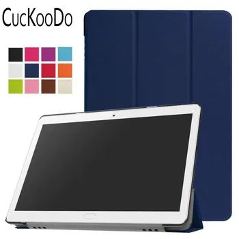 

CucKooDo Slim-Fit Leather Smart Stand Back Magnetic Cover with Auto Wake & Sleep Function for Huawei honor WaterPlay 10.1 Tablet