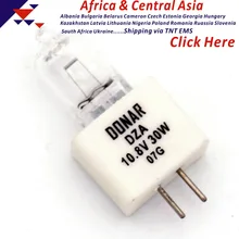 DONAR DN-26700 DZA 10,8 V 30W 6390 JC 10.8V30W G5.3 кварцевый галогенный светильник микропленочный Hitachi спектрофотометр анализатор лампа