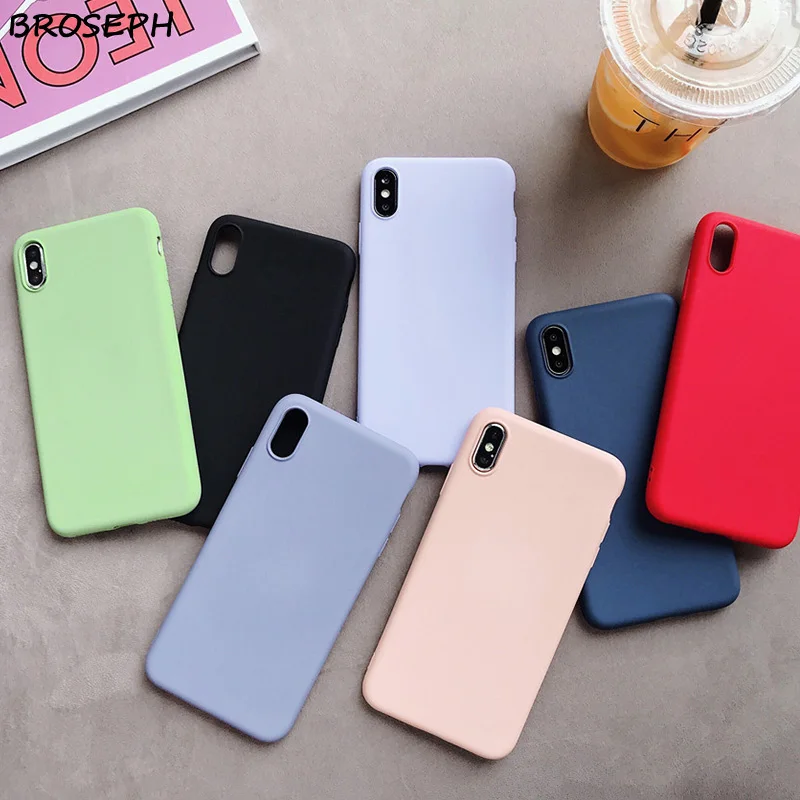 Жидкий силиконовый чехол для Huawei P10 P20 P30 Pro Mate 10 20 30 20x карамельного цвета Honor 9 V9 V20