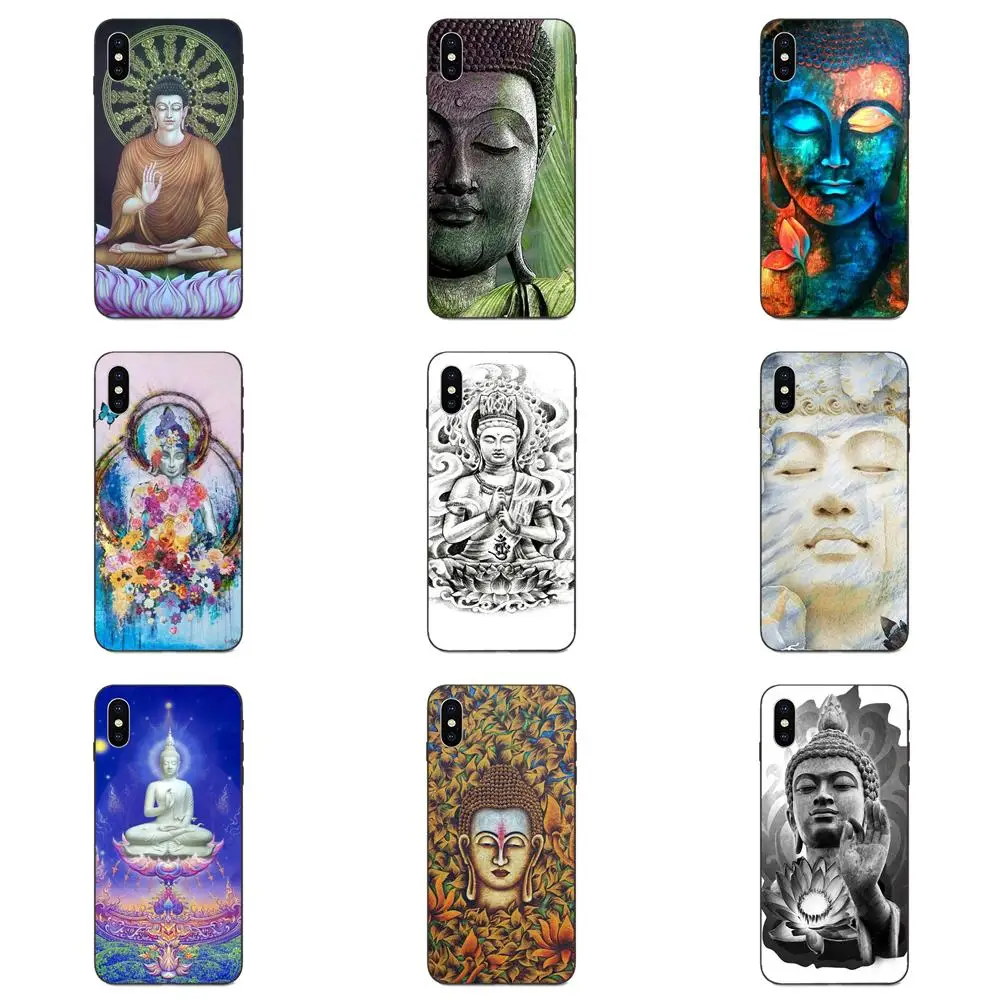 

For Xiaomi Redmi Note 3 3S 4 4A 4X 5 5A 6 6A 7 7A K20 Plus Pro S2 Y2 Y3 Soft TPU Mobile Shell Buda Buddha Budda