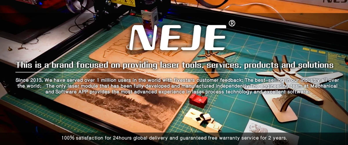 NEJE Master 2S cnc Desktop wireless Laser Engraver Printer with 32Bit Mainboard,Cutter,Wood Router,Engraving,Cutting Machine