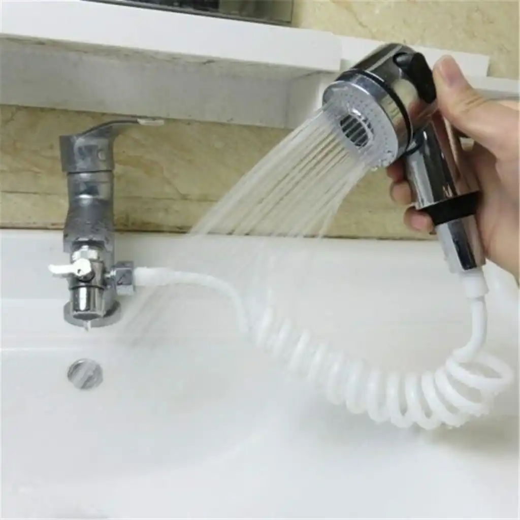 Hand Shower Quick Connect Sink Hose Spray Set For Hair Washing