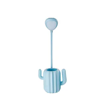 

Dimmable Touch Sensor LED Table lamp Cactus USB Rechargeable Desk lamp Reading Book lights Night light With pen holder organizer