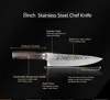 Kitchen Knife 8 inch Professional Japanese Chef Knives 7CR17 440C High Carbon Stainless Steel Meat Cleaver Slicer Santoku Knife ► Photo 2/6