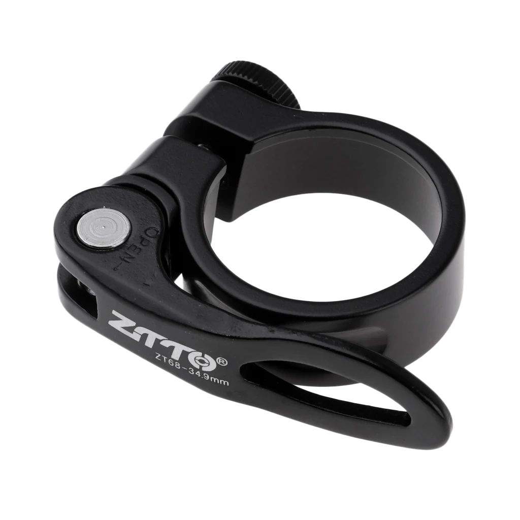 

Universal Cycling Bike Seatpost Tube Clip Locking Clamps Aluminum Alloy Quick Release Seat Post Clamp Accessories 34.9mm