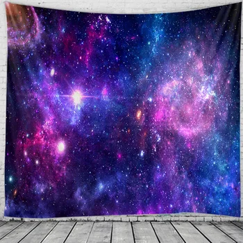 

Cosmic starry sky decoration Indian Mandala Hippie Macrame Tapestry Wall Hanging Boho decor Psychedelic Witchcraft Tapestry