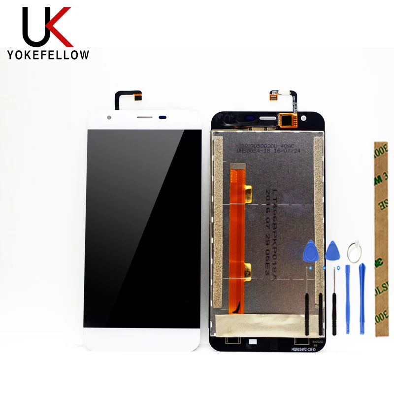 

LCD Display For Oukitel K7000 LCD Display Digitizer Screen With Touch Complete Assembly