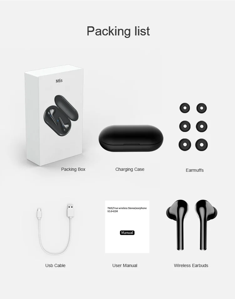 JIGU Tws беспроводные Bluetooth наушники, мини стерео бас наушники, наушники, Спортивная гарнитура с зарядным устройством для iPhone xiaomi Phone
