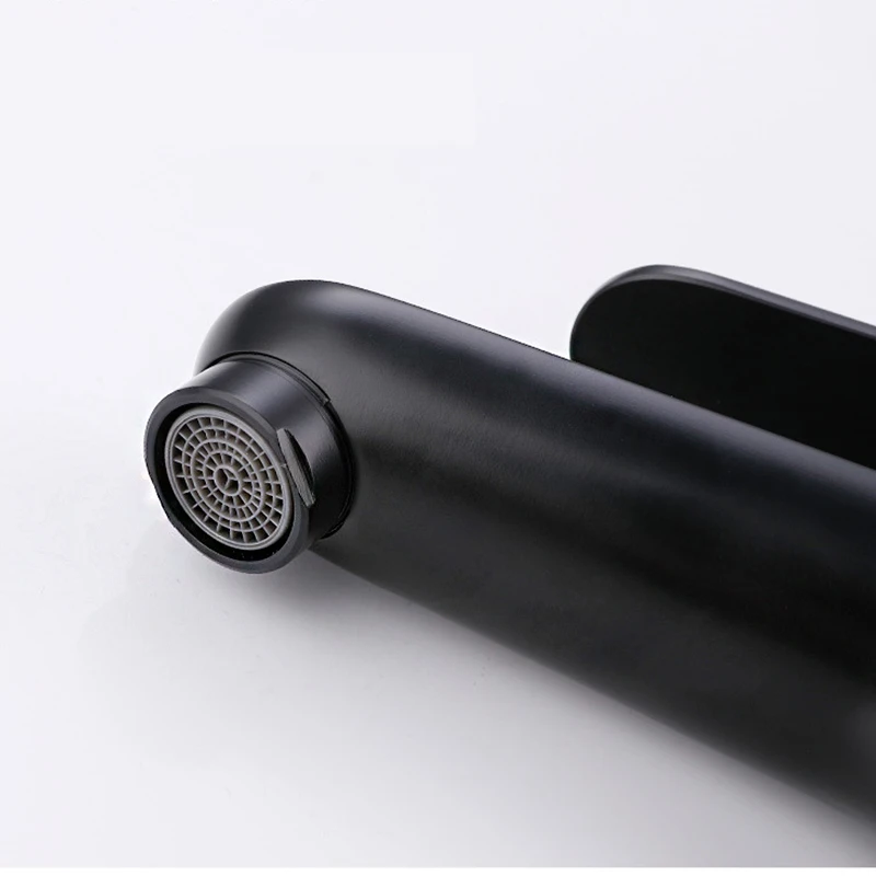 Смеситель для ванной комнаты черный смеситель ванны кран раковины с одной ручкой