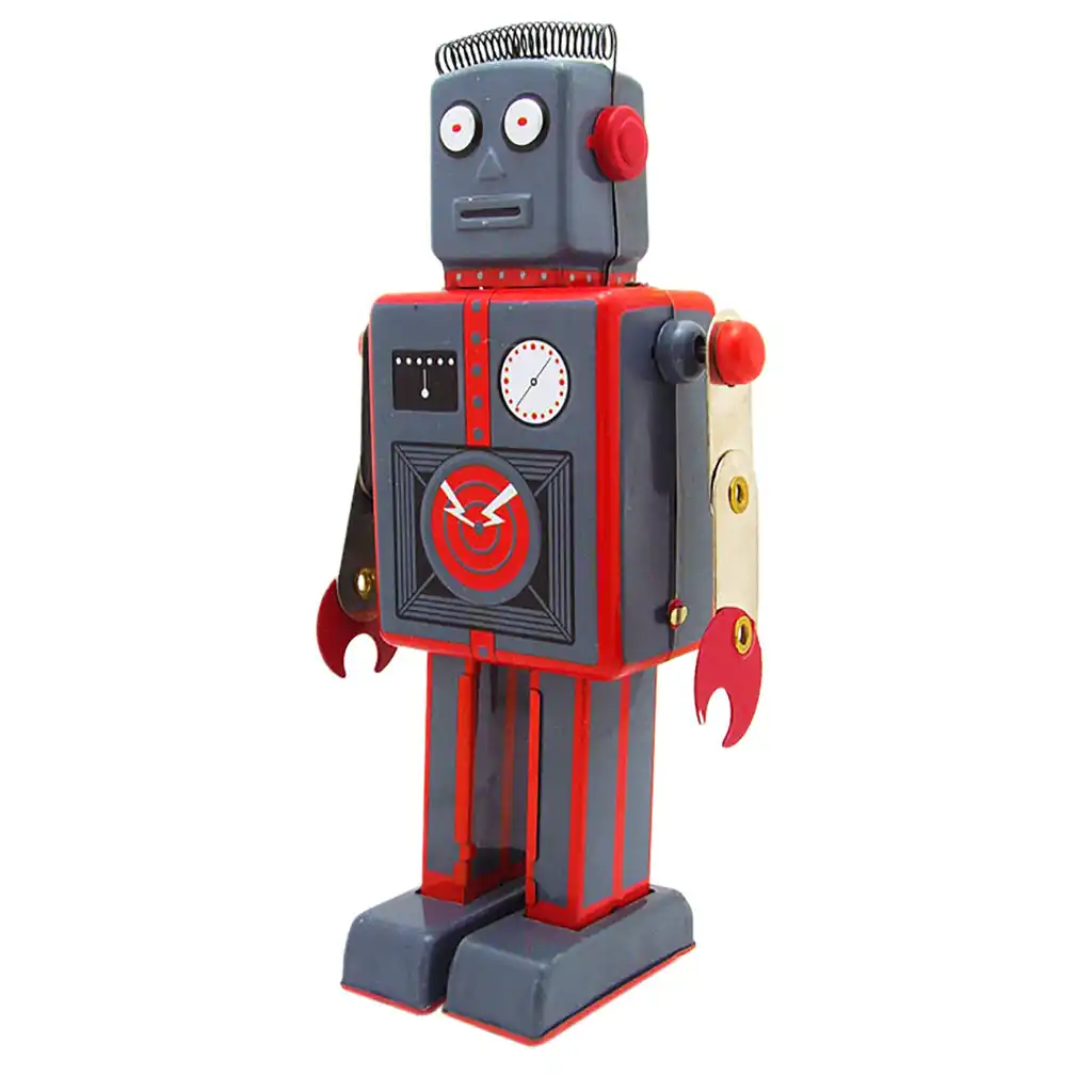 2019 cool and interesting tinplate nostalgic clockwork chain toy