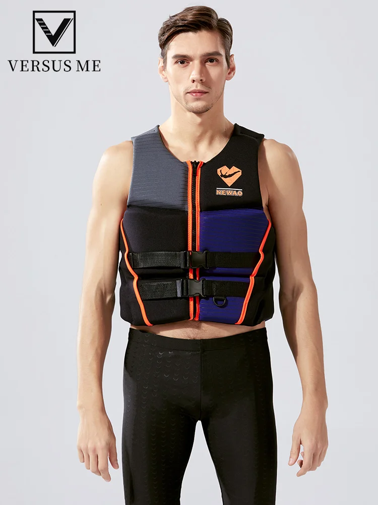 

Plus Size Water Sports Safety Adults Professional Ski Wakeboard Swimming Drifting Life Vest Plus Size Water Sports Safety Adult