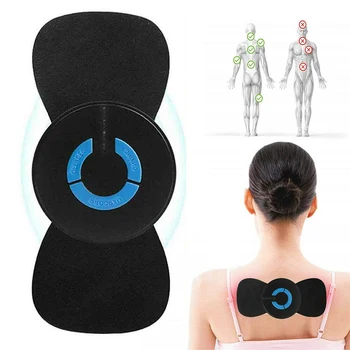 

Mini Electric Neck Massager Portable Cervical Massage Stimulator Sticker Muscle Relief Pain Relaxation Massager Health Care Tool