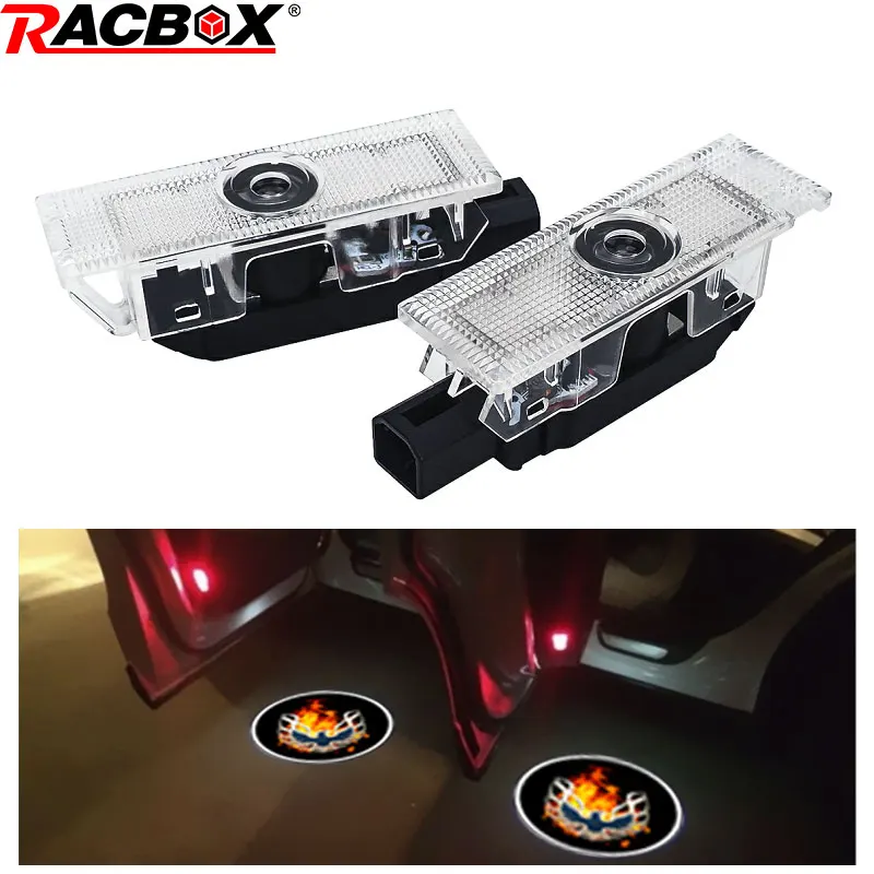 

Racbox car Led Welcome Light door courtesy laser projector Shadow lights DIY Logo For Alfa Romeo Spider Brera Stelvio Giulia 159