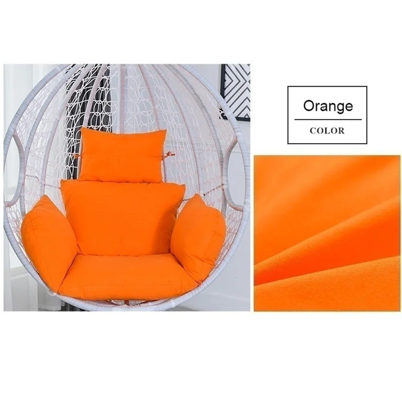 Swing Chair Cushion Mat Hanging Indoor Outdoor Patio Egg Chair Seat Pad