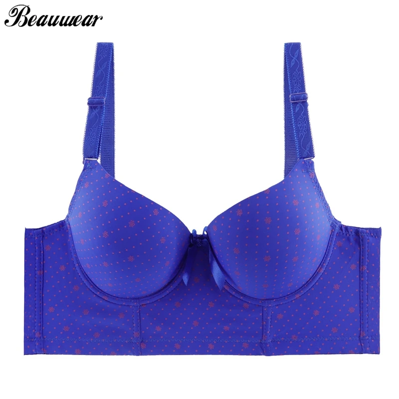 Beauwear корсет бюстгальтер B C чашка 6 крючков и глаз полный охват бюстгальтеры для