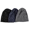 Geebro Women Slouchy White dot Stretch Beanie Hat Autumn Winter Warm Soft Beanies Solid Color Skull Cap For Ladies Men 3