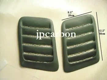 

Universal Fiberglass Hood Bonnet Fender Scoops Vents Air Intake Duct 011